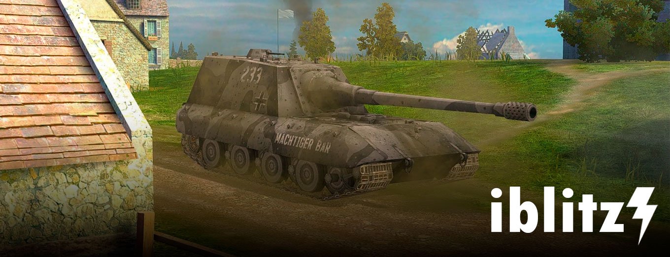 Шкурка на немецкую ПТ-САУ 10 уровня - Jg.Pz.E100 для WoT Blitz. Шкурки вот блиц. Моды World of Tanks Blitz.