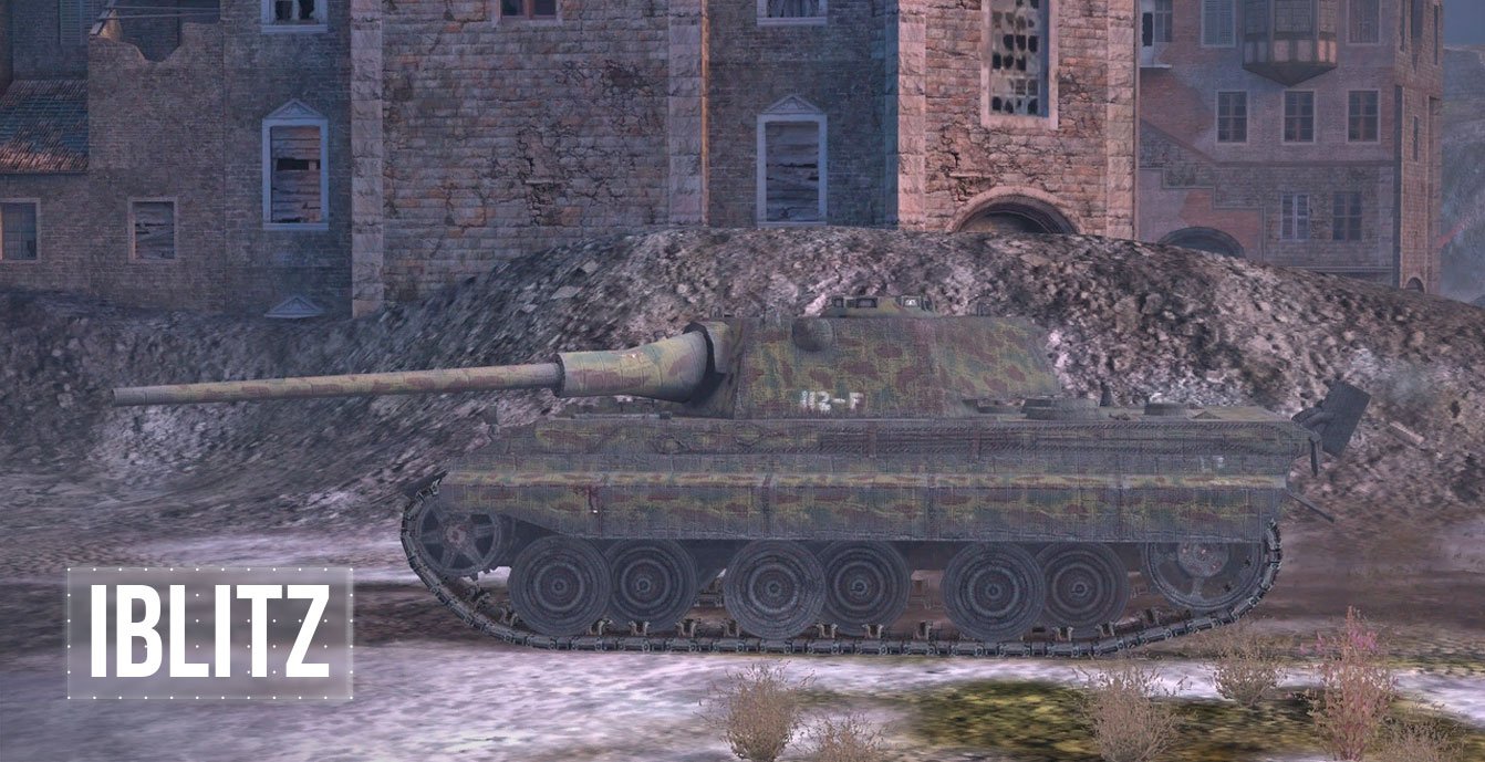 Шкурка на средний танк Германии 10 Уровня - E 50М для World of Tanks Blitz. Моды на шкурки для вот блиц.